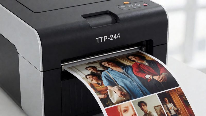 tsc ttp-244 pro 打印质量调校:浓 配图